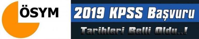2019 KPSS ne zaman yapılacak?